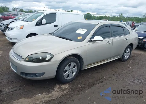 2010 Chevrolet Impala Lt из США, поврежденный, VIN 2G1WB5EN7A1136825
